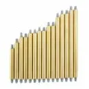 15 Stk. Crawler Links aus Messing für Reely Free Men 2 6x6